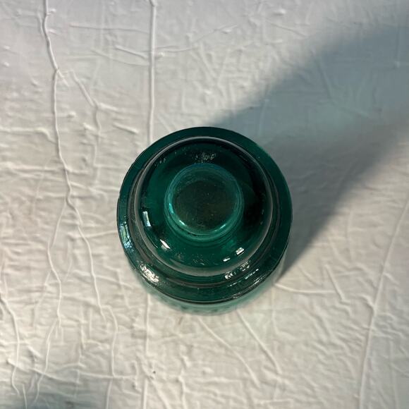 Hemingray Electrical Glass Insulator - 42 - Auga Blue - Heavy - Picture 4 of 7